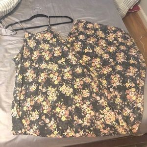 Floral print maxi dress. NWOT.